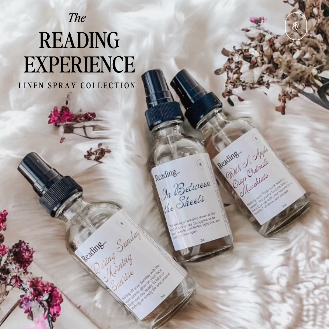 The Reading Experience Linen Spray Collection